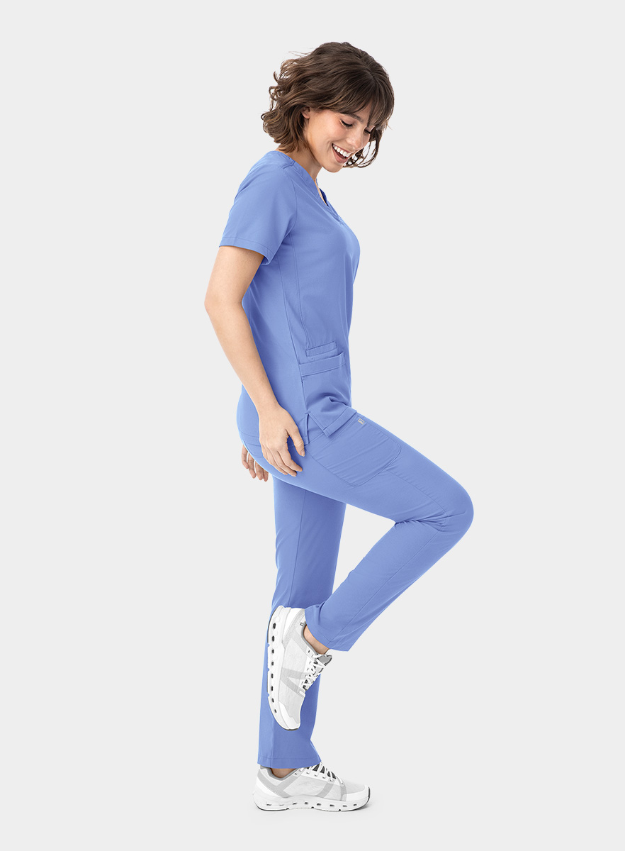 SJ201-Womens-Fitted-Tapered-Leg-Scrub-Pant-Ciel-Blue-25-05
