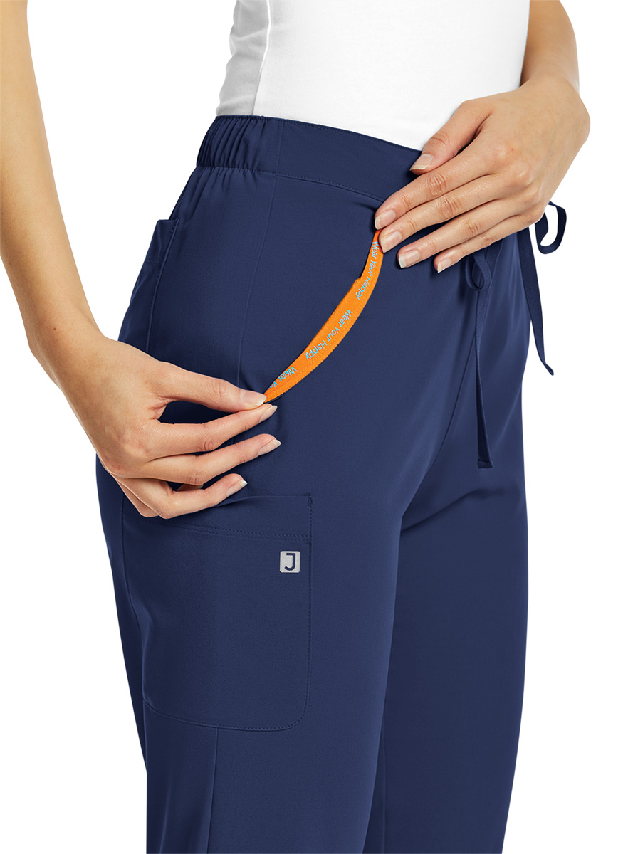 SJ201-Womens-Fitted-Tapered-Leg-Scrub-Pant-Navy-2