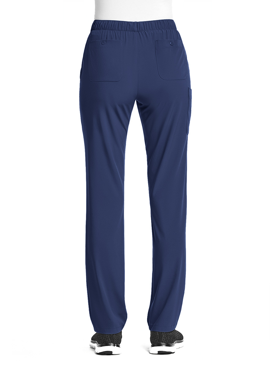 SJ201-Womens-Fitted-Tapered-Leg-Scrub-Pant-Navy-3