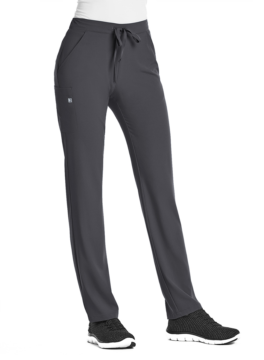 SJ201-Womens-Fitted-Tapered-Leg-Scrub-Pant-Pewter-4