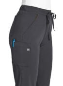 SJ201-Womens-Fitted-Tapered-Leg-Scrub-Pant-Pewter-5