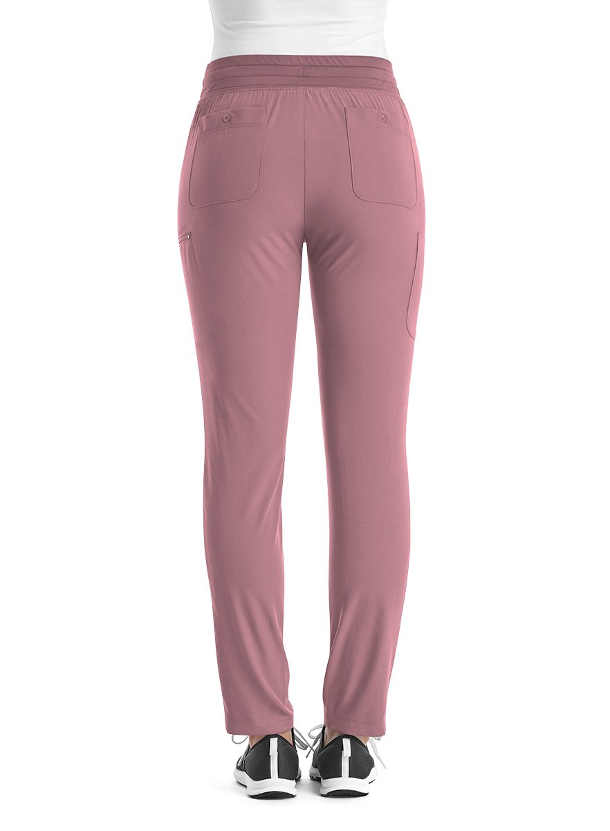 SJ203-Fitted-Skinny-Leg-Scrub-Pant-Dusty-Rose-3