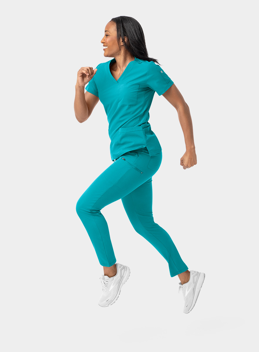 SJ203-Fitted-Skinny-Leg-Scrub-Pant-Teal-25-04