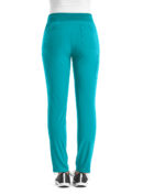 SJ203-Fitted-Skinny-Leg-Scrub-Pant-Teal-3