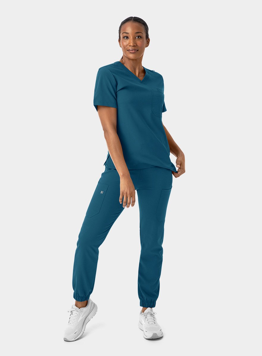 SJ501-Fit-4-All-One-Pocket-Scrub-Top-Caribbean-25-10