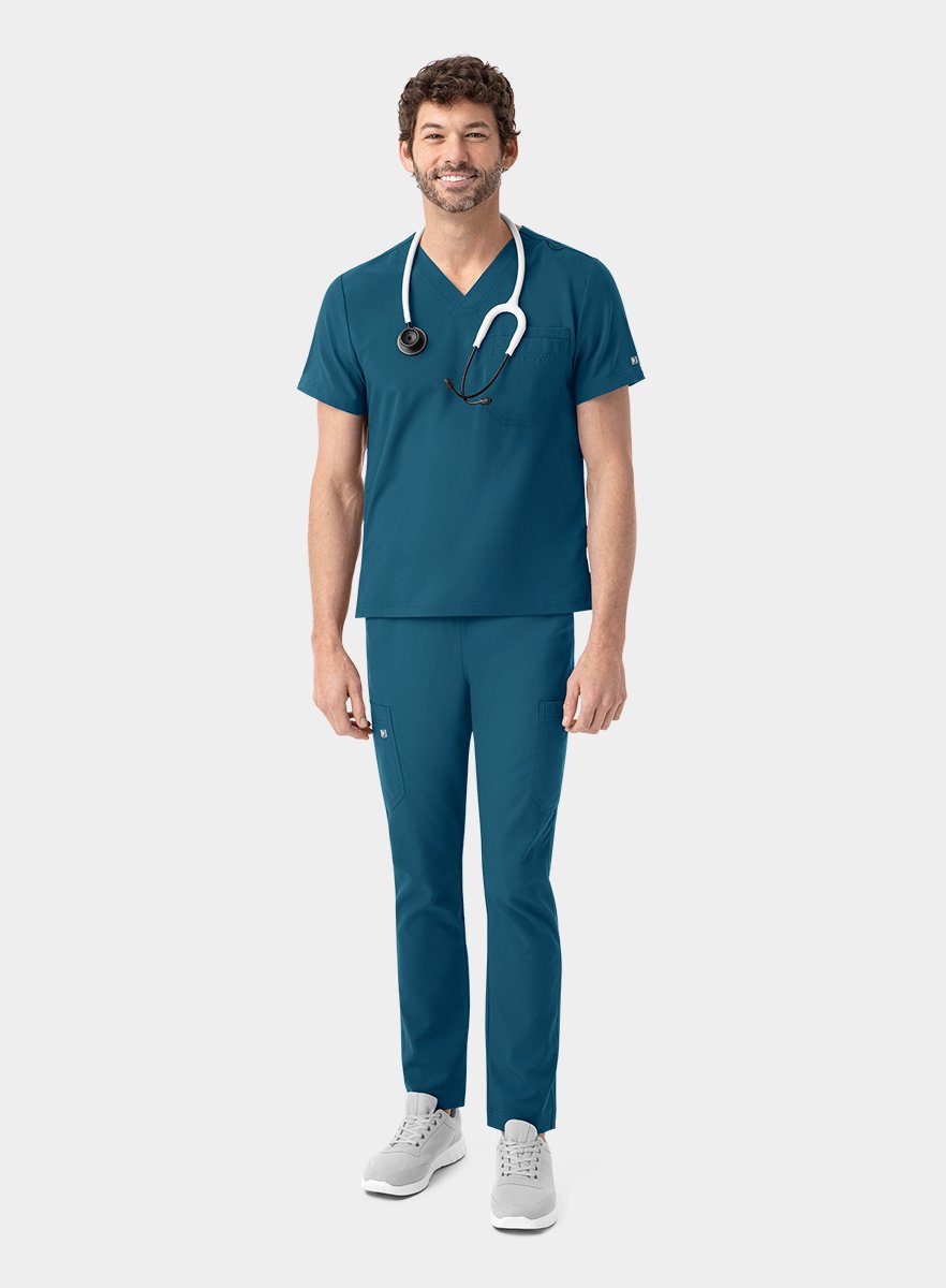 SJ601-Fit-4-All-Straight-Leg-Cargo-Scrub-Pant-Caribbean-25-03