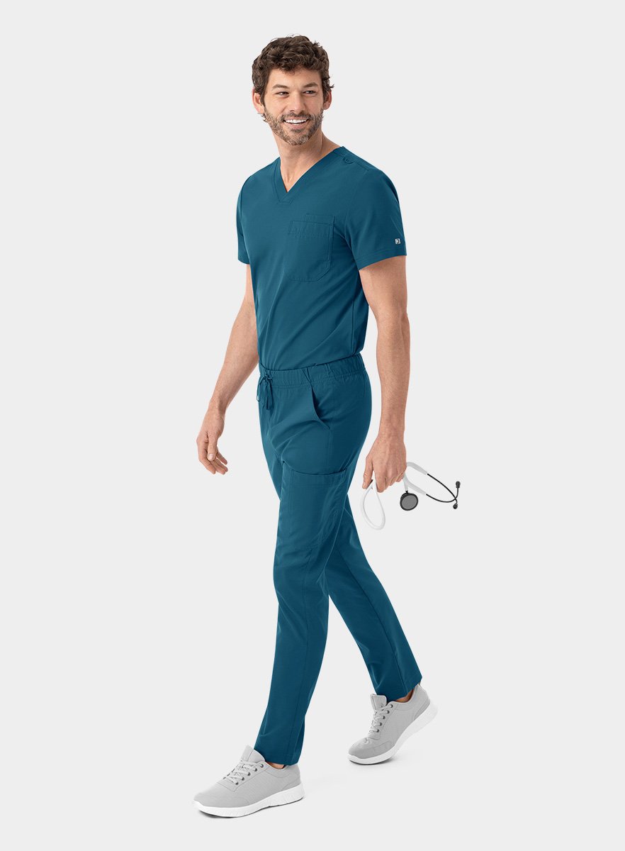 SJ601-Fit-4-All-Straight-Leg-Cargo-Scrub-Pant-Caribbean-25-04