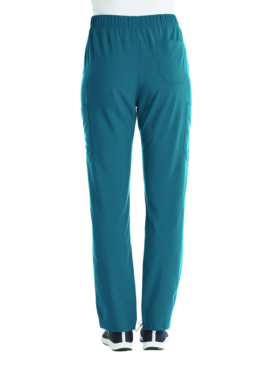 SJ601-Fit-4-All-Straight-Leg-Cargo-Scrub-Pant-Caribbean-Back