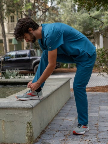 Fit-4-All Straight Leg Cargo Scrub Pant