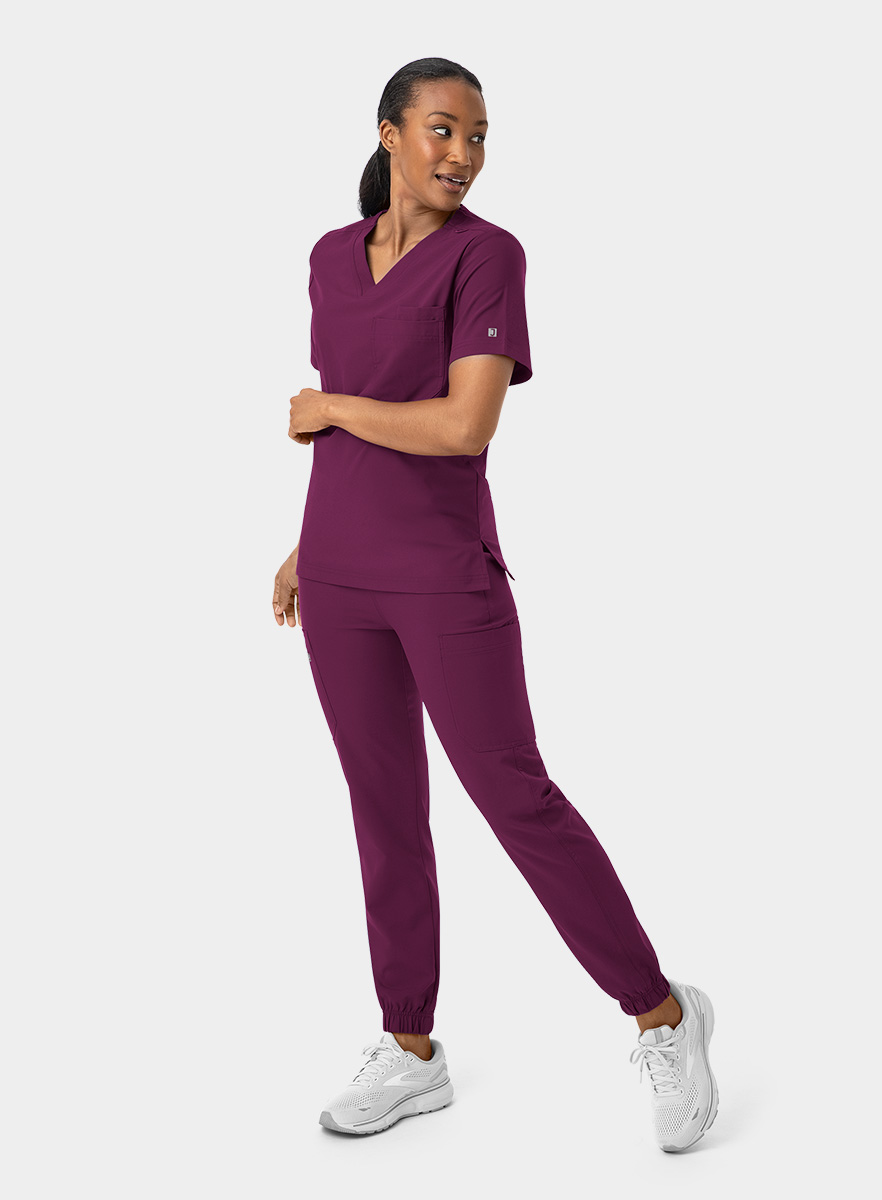 SJ602-Fit-4-All-Cargo-Jogger-Scrub-Pant-Wine-25-07