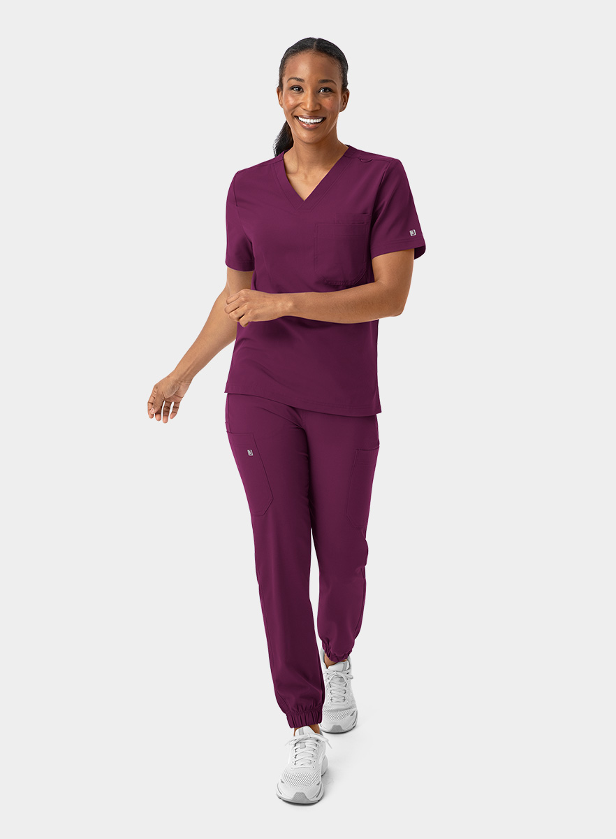 SJ602-Fit-4-All-Cargo-Jogger-Scrub-Pant-Wine-25-09