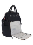 SJB1 Clinical Backpack - Black with Rose Gold Trim Bag