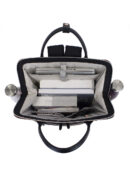 SJB1 Clinical Backpack - Black with Rose Gold Trim Bag
