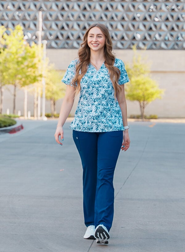 Women's Print Scrub Top - ScrubJoy